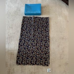 J McLaughlin Reed Scarf In Peacock Feather